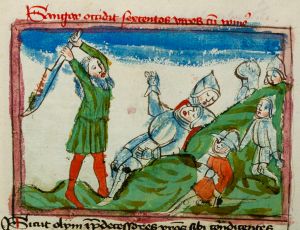 Konsistorialbibliothek (kept in the Stadtarchiv) - WD 107, fol. 38r - 15th century (middle)