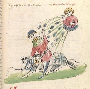 Universitätsbibliothek - Pal. germ. 144, fol. 302r - 1419