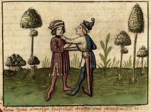 Provinzialbibliothek - 2 Ms. 46, fol. 45r - 1415 (circa)