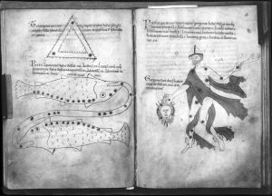 Stiftsbibliothek - 296, fol. 92v-93r - 12th century