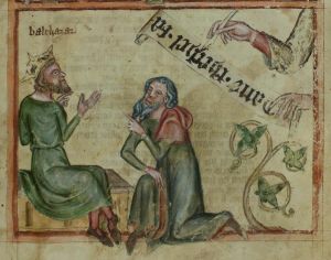 Badische Landesbibliothek - Karlsruhe 3378, fol. 141 - 14th century (middle)
