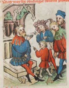 Benediktinerkollegium - Cod. membr. 8, fol. 14r - 1427