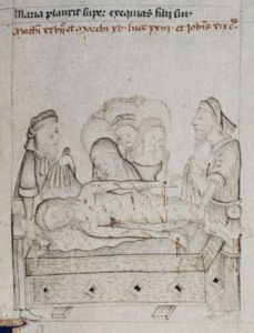 Bodleian Library - Douce 204, fol. 27r - 1430 (circa)