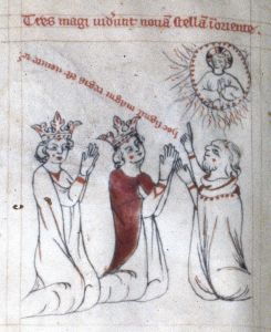 Staatsbibliothek - lat. fol. 329, fol. 9v - 14th century (middle)