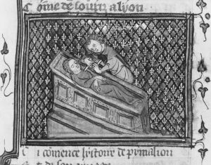Guillaume de Lorris and Jean de Meun p.137r - 14th century (fourth quarter)