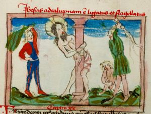 Konsistorialbibliothek (kept in the Stadtarchiv) - WD 107, fol. 43r - 15th century (middle)