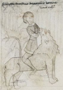 Bodleian Library - Douce 204, fol. 29v - 1430 (circa)