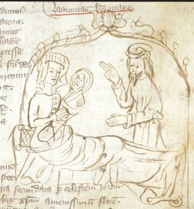 British Library - Sloane MS 3451, fol. 15r - 15th century (first quarter)