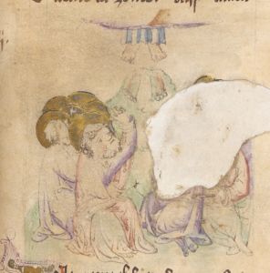 British Library - Add MS 11575, fol. 77r - 1410 (circa)