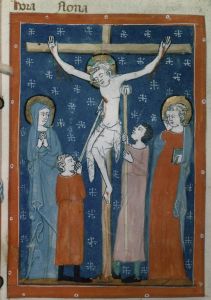Biblioteca Corsiniana - 55.K.2 (Rossi 17), fol. 17r - 14th century (first half)