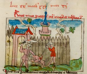 Konsistorialbibliothek (kept in the Stadtarchiv) - WD 107, fol. 48r - 15th century (middle)
