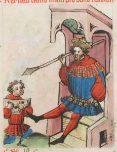 Benediktinerkollegium - Cod. membr. 8, fol. 19r - 1427