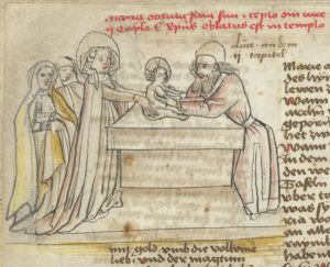 Universitätsbibliothek - germ. qu. 100, fol. 7v - 15th century (third quarter)