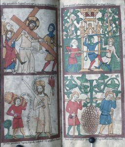 Historisches Archiv - Best. 7020 (W (with asterisk)) 105, fol. 84-85 - 14th century (second half)