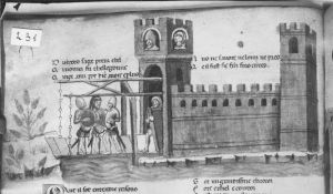 Benoît de Sainte-Maure p.231v - 14th century (second quarter)