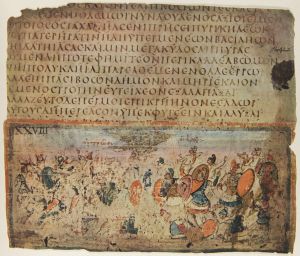 Biblioteca Ambrosiana - Cod. F 205 Inf., fol. 28 - 5th century (late)