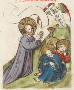 Benediktinerkollegium - Cod. membr. 8, fol. 44r - 1427