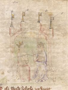 British Library - Add MS 11575, fol. 84r - 1410 (circa)