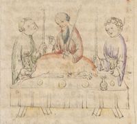 British Library - Add MS 11575, fol. 40v - 1410 (circa)