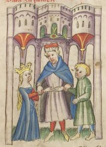 Universitätsbibliothek - Pal. germ. 432, fol. 10r - 1420 (circa)
