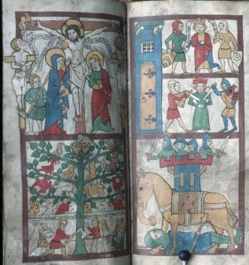 Historisches Archiv - Best. 7020 (W (with asterisk)) 105, fol. 92-93 - 14th century (second half)