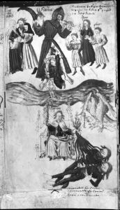 Thomas of Walsingham p.197v - 15th century (middle)