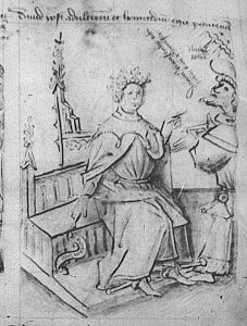 Biblioteca Nazionale Universitaria - I.II.11, fol. 17v - 15th century (second quarter)