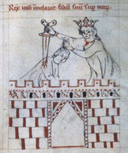 Staatsbibliothek - lat. fol. 329, fol. 24r - 14th century (middle)