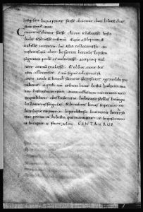 Bayerische Staatsbibliothek - Clm 560, fol. 115v - 9th century