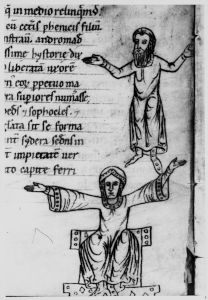 Hyginus p.9v - 12th century