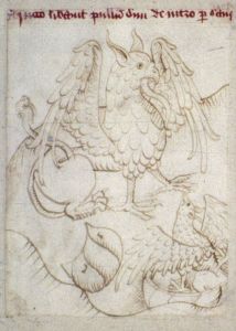 Bodleian Library - Douce f. 4, fol. 28d - 1460 (circa)