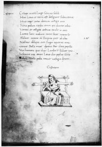 Basinio da Parma (Basinius Parmensis) p.9v - 15th century (second half)