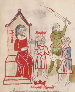 Universitätsbibliothek - Cod.I.2.2.23 (Oettingen-Wallersteinsche Bibliothek), fol. 14v - 1350 (circa)