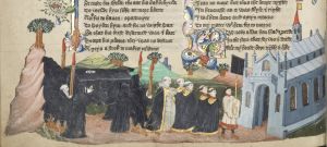 John Rylands Library - English MS 1, fol. 109v - 15th century (middle)