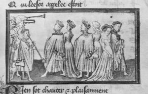 Guillaume de Lorris and Jean de Meun p.6r - 1400 (circa)