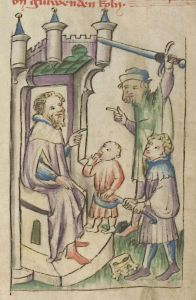 Universitätsbibliothek - Pal. germ. 432, fol. 15v - 1420 (circa)