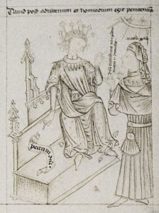 Bodleian Library - Douce 204, fol. 14v - 1430 (circa)