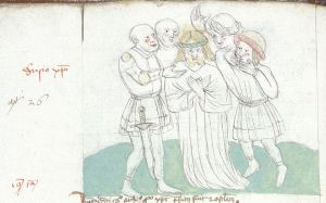 British Library - Egerton MS 878, fol. 41v - 1436