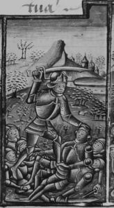 University Library - Hunter 60 (T.2.18), fol. 25v - 1454