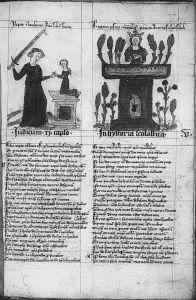 Bibliothèque royale de Belgique - 281-283 (cat. no. 2140), fol. 9r - 1390 (circa)