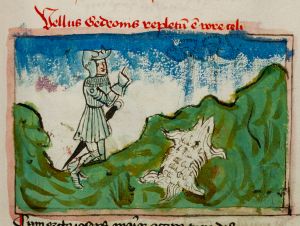 Konsistorialbibliothek (kept in the Stadtarchiv) - WD 107, fol. 18r - 15th century (middle)