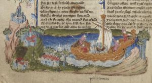John Rylands Library - English MS 1, fol. 6v - 15th century (middle)
