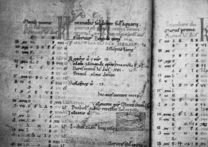 Dean and Chapter Library - Hunter 100, fol. 2v - 1108 (circa)