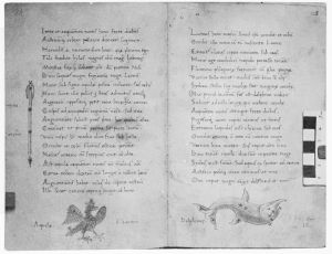 Basinio da Parma (Basinius Parmensis) p.12v-13r - 15th century (second half)