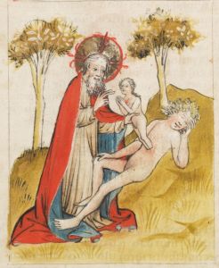 Benediktinerkollegium - Cod. membr. 8, fol. 3v - 1427