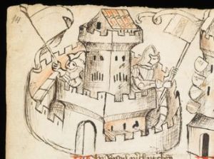Kantonsbibliothek - VadSlg Ms. 352, fol.1-2, fol. 14 - 1440 (circa)