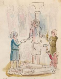 Universitätsbibliothek - Cod.I.2.2.23 (Oettingen-Wallersteinsche Bibliothek), fol. 44v - 1350 (circa)