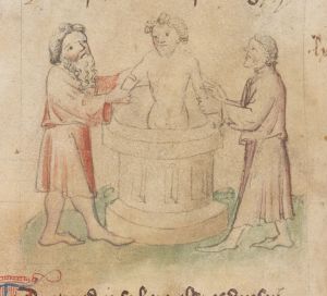 British Library - Add MS 11575, fol. 64v - 1410 (circa)