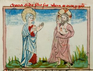 Konsistorialbibliothek (kept in the Stadtarchiv) - WD 107, fol. 82r - 15th century (middle)