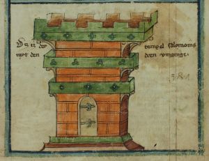 Badische Landesbibliothek - Karlsruhe 3378, fol. 9 - 14th century (middle)